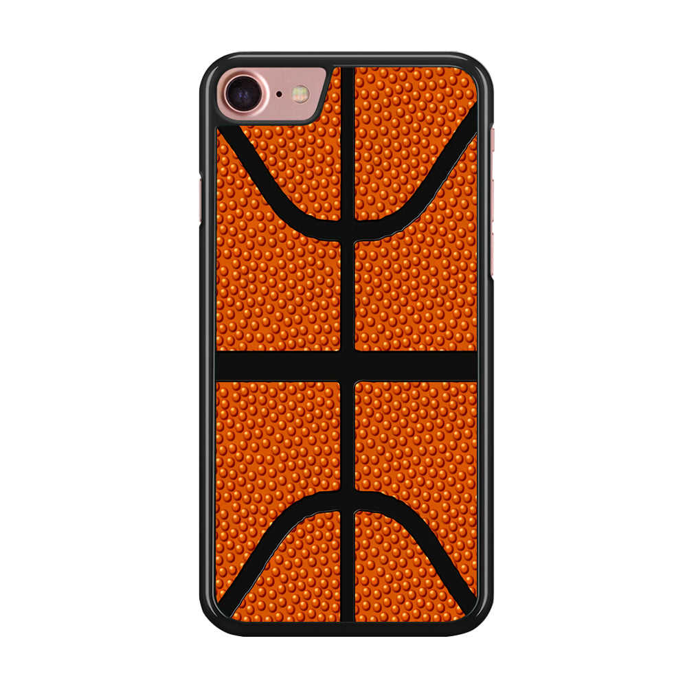 Basketball Pattern iPhone SE 2020 Case