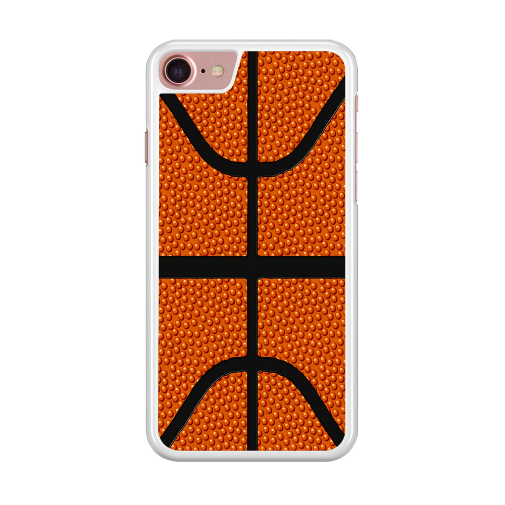 Basketball Pattern iPhone SE 2020 Case