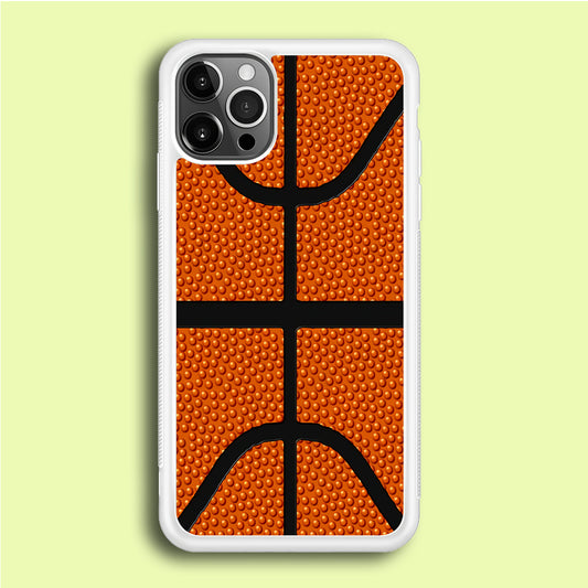 Basketball Pattern iPhone 12 Pro Case