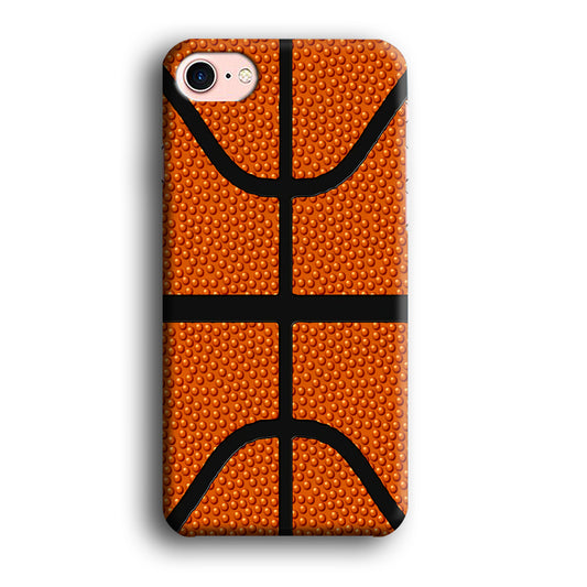 Basketball Pattern iPhone 8 Case