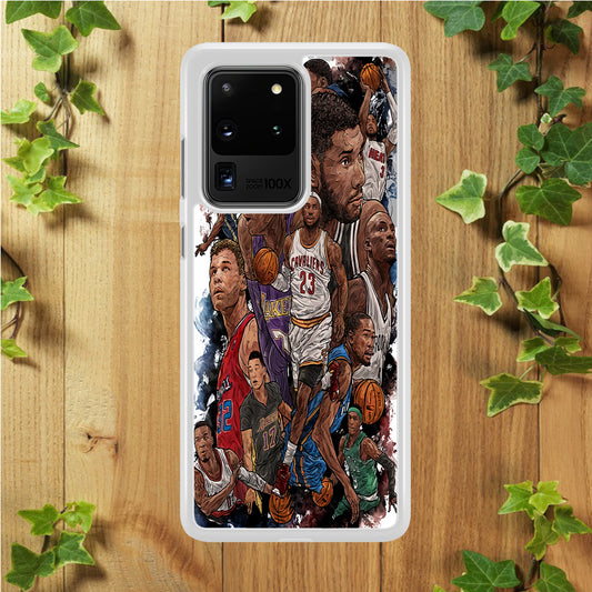 Basketball Players Art Samsung Galaxy S20 Ultra Case