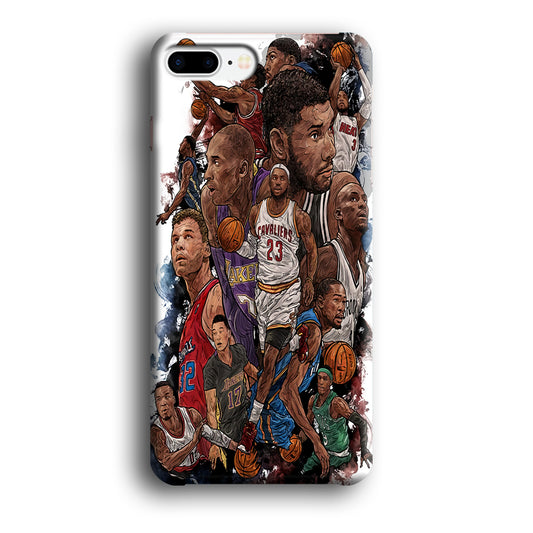 Basketball Players Art iPhone 7 Plus Case