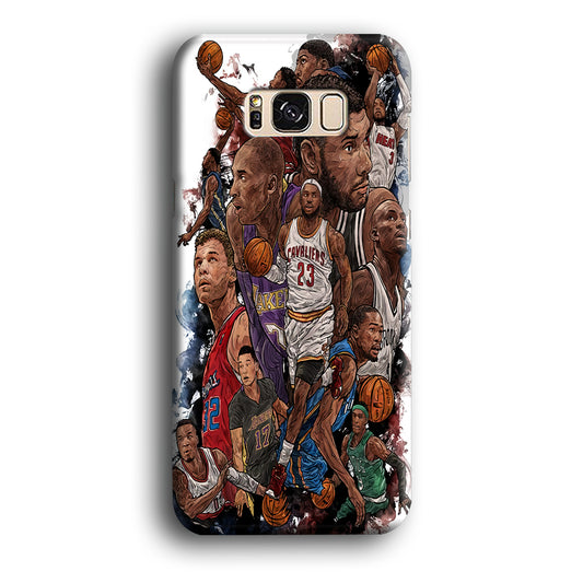 Basketball Players Art Samsung Galaxy S8 Plus Case