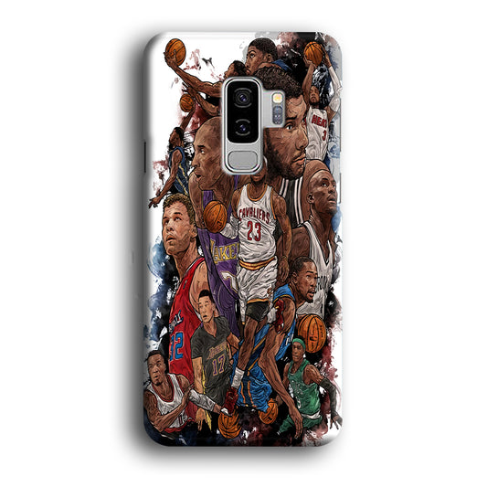 Basketball Players Art Samsung Galaxy S9 Plus Case