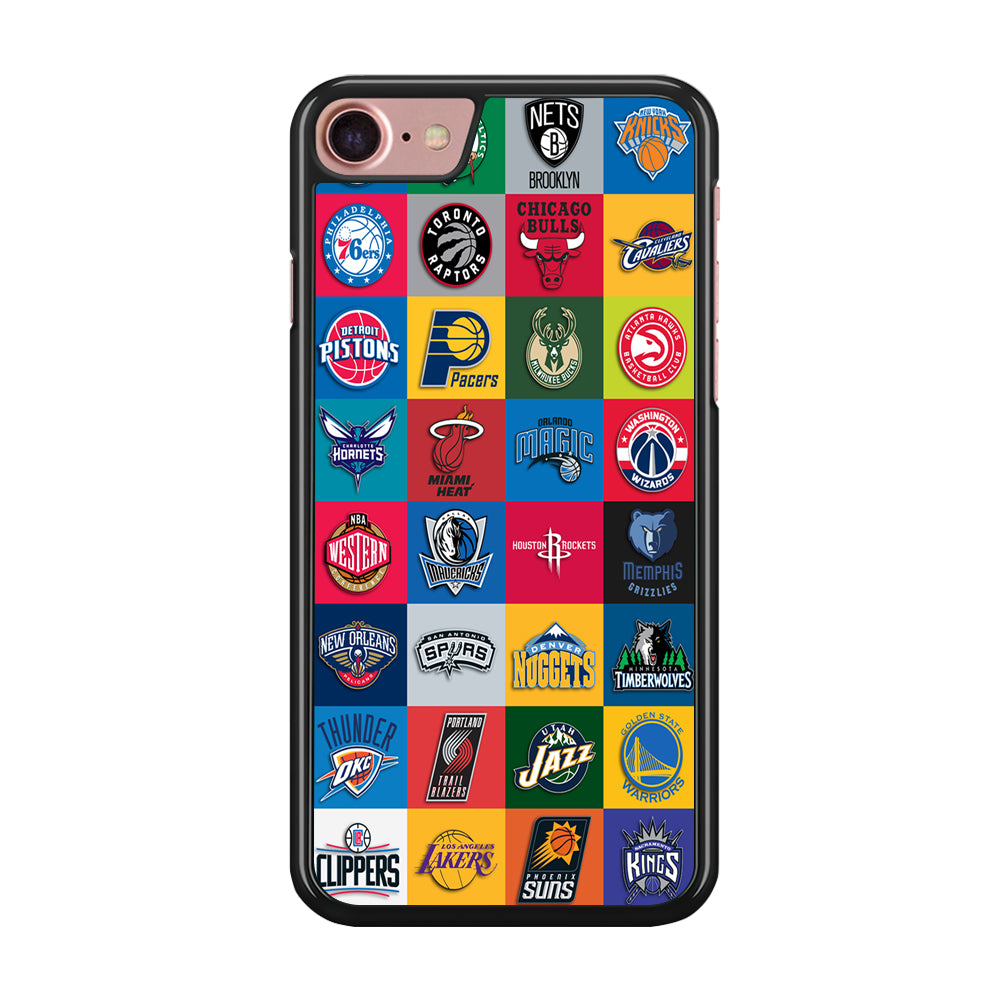 Basketball Teams NBA iPhone SE 2020 Case