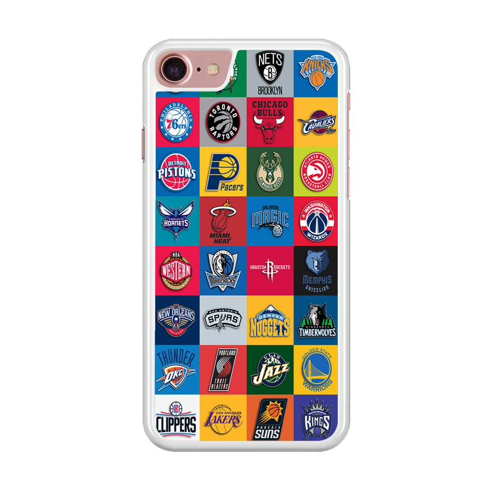 Basketball Teams NBA iPhone SE 2020 Case