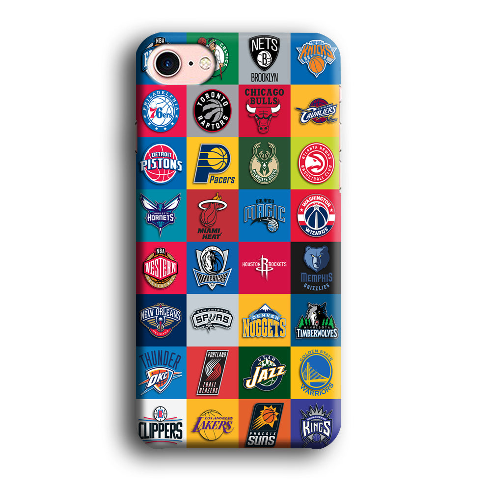 Basketball Teams NBA iPhone 8 Case