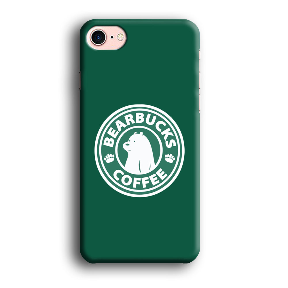 Bearbucks Coffee iPhone 8 Case