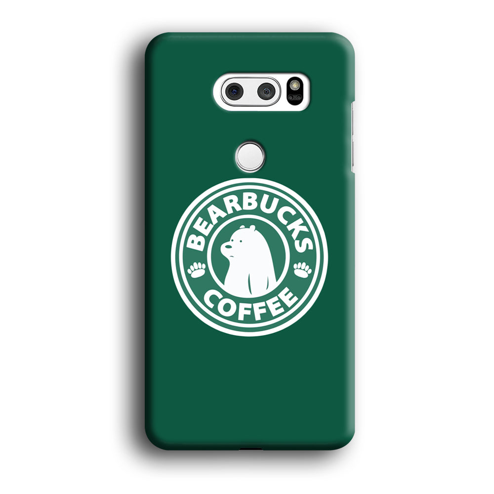 Bearbucks Coffee LG V30 3D Case