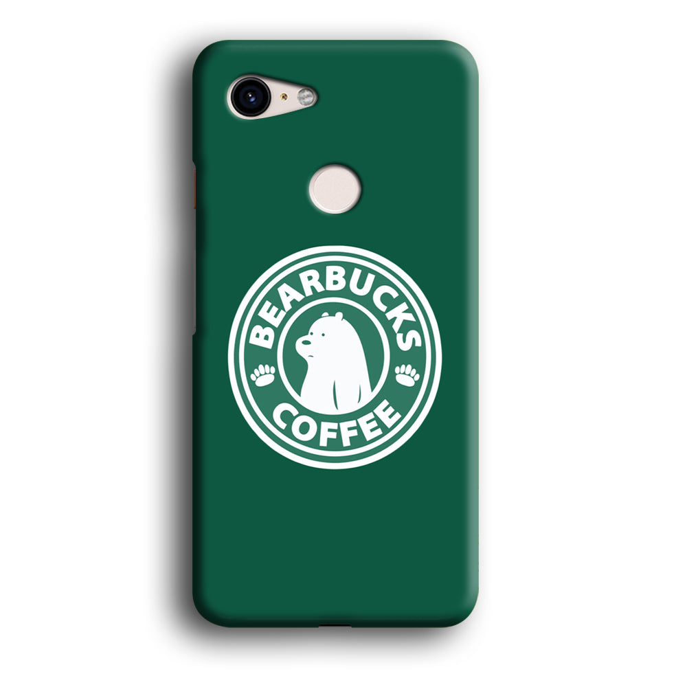 Bearbucks Coffee Google Pixel 3 XL 3D Case