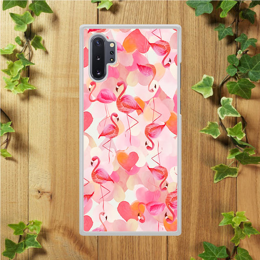 Beautiful Flamingo Art Samsung Galaxy Note 10 Plus Case