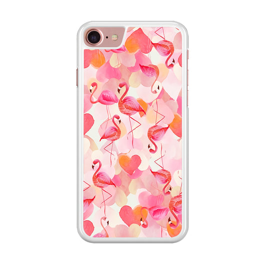 Beautiful Flamingo Art iPhone SE 2020 Case