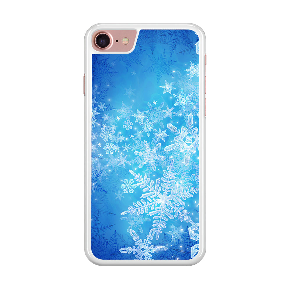 Beautifull Snow Pattern iPhone 8 Case