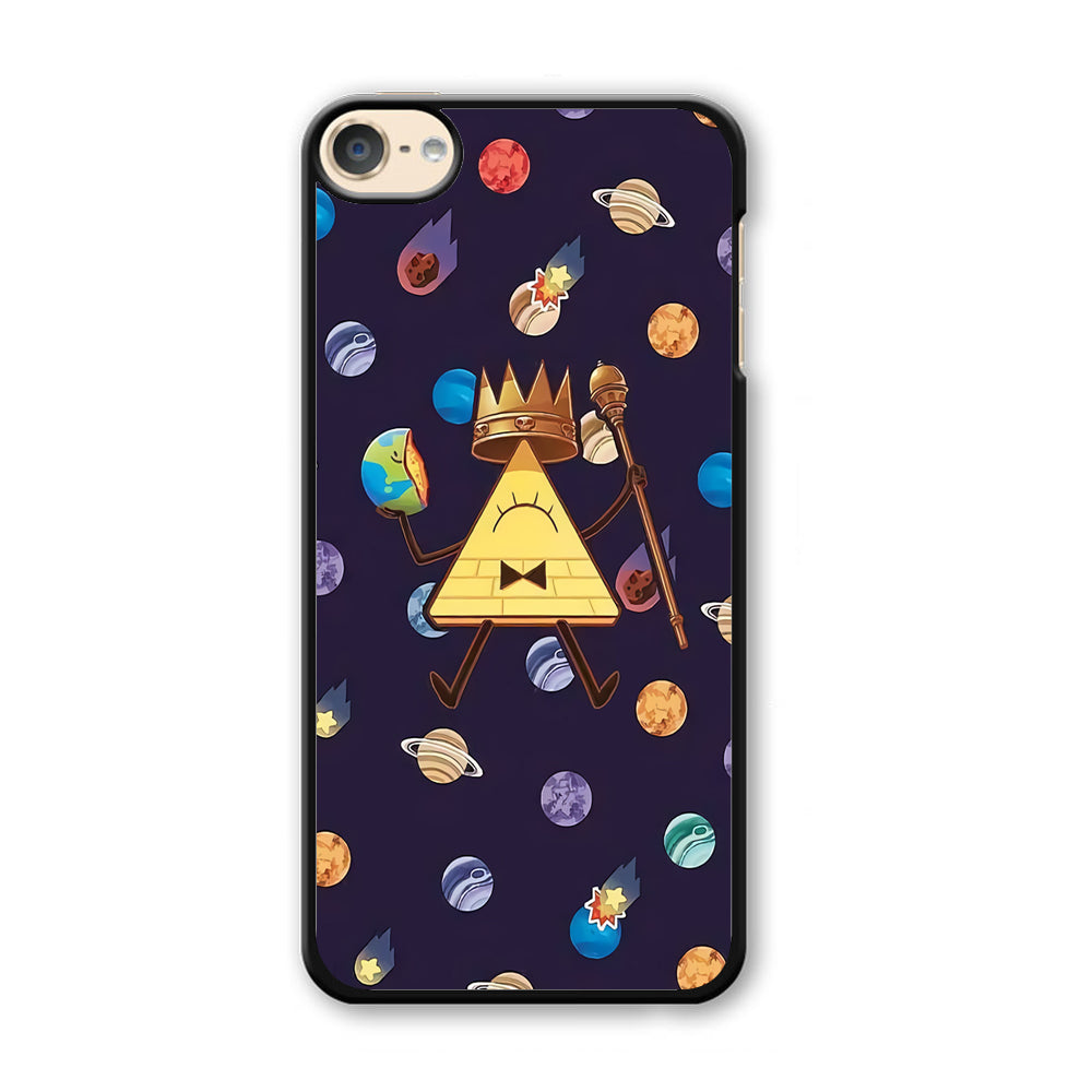 Bill Cipher and Planets Doodle iPod Touch 6 Case