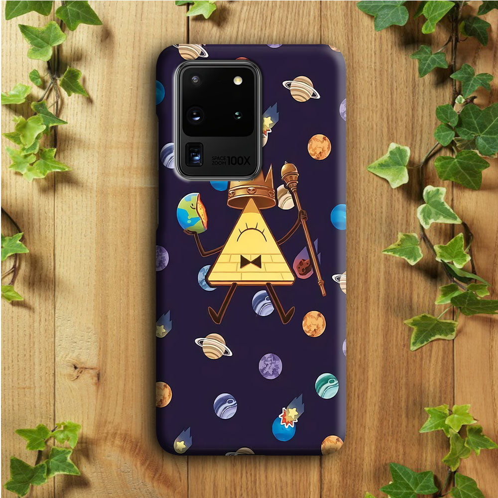 Bill Cipher and Planets Doodle Samsung Galaxy S20 Ultra Case