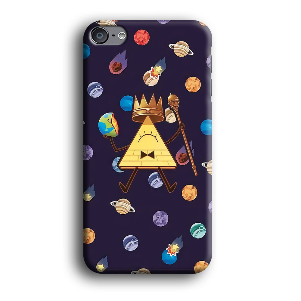 Bill Cipher and Planets Doodle iPod Touch 6 Case