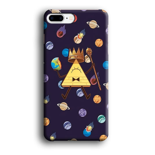 Bill Cipher and Planets Doodle iPhone 8 Plus Case