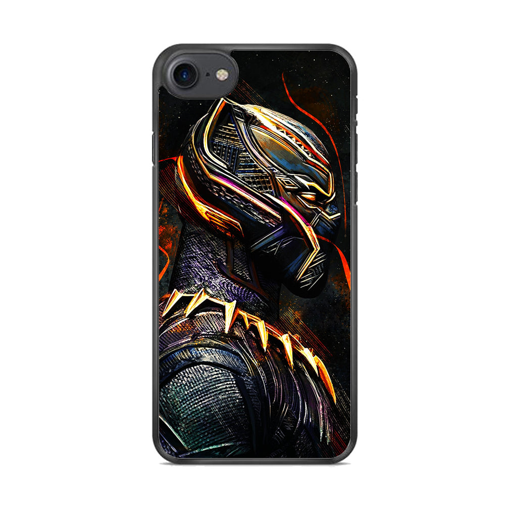 Black Panther Cool Art iPhone 8 Case