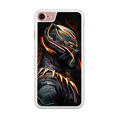 Black Panther Cool Art iPhone SE 2020 Case