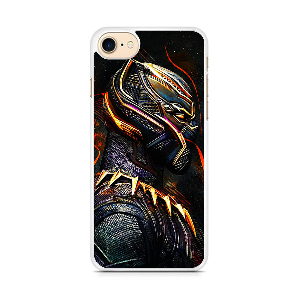 Black Panther Cool Art iPhone 8 Case