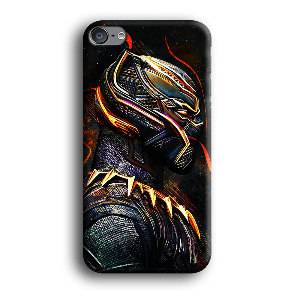 Black Panther Cool Art iPod Touch 6 Case