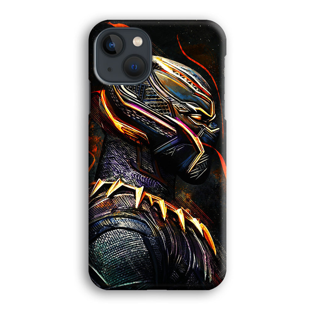 Black Panther Cool Art iPhone 13 Mini Case