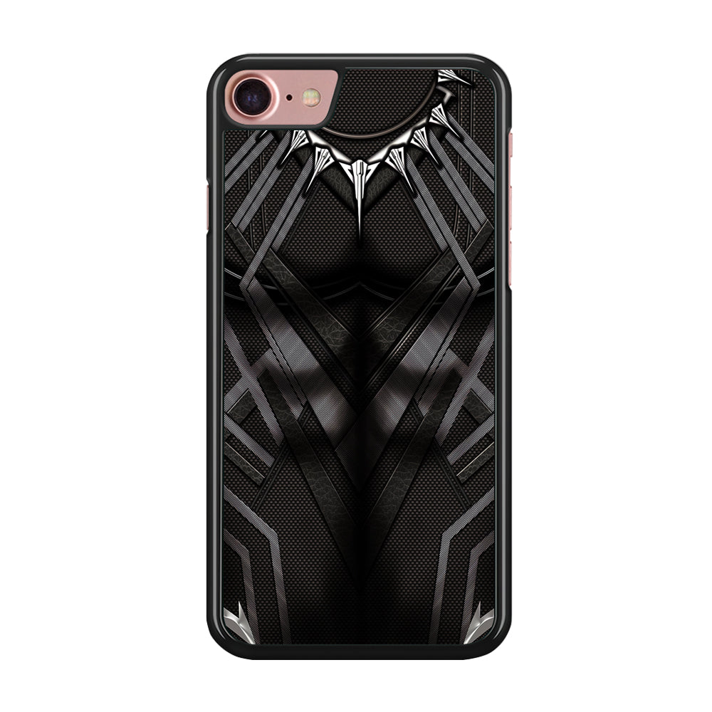 Black Panther Suit iPhone SE 2020 Case