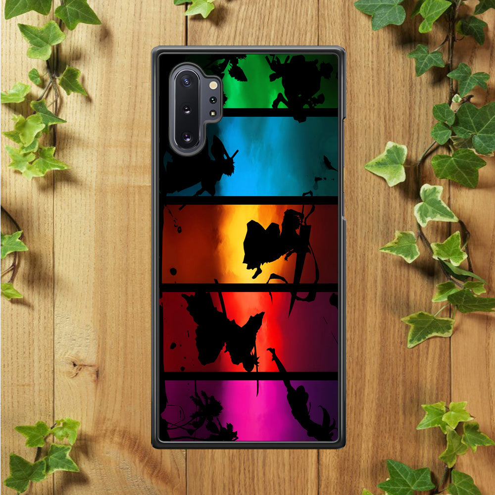 Bleach Silhouette Art Samsung Galaxy Note 10 Plus Case