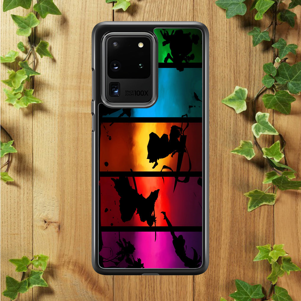 Bleach Silhouette Art Samsung Galaxy S20 Ultra Case