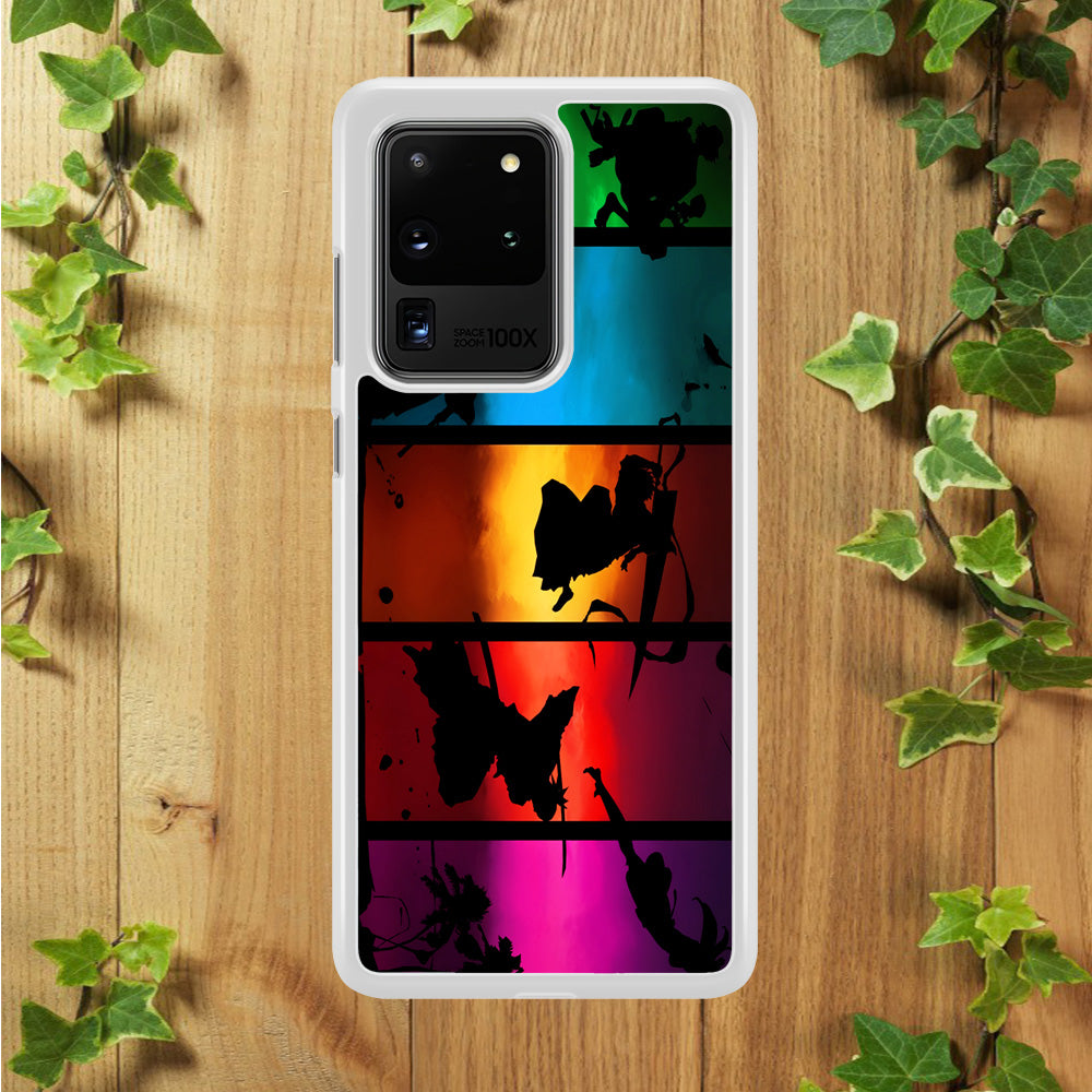 Bleach Silhouette Art Samsung Galaxy S20 Ultra Case