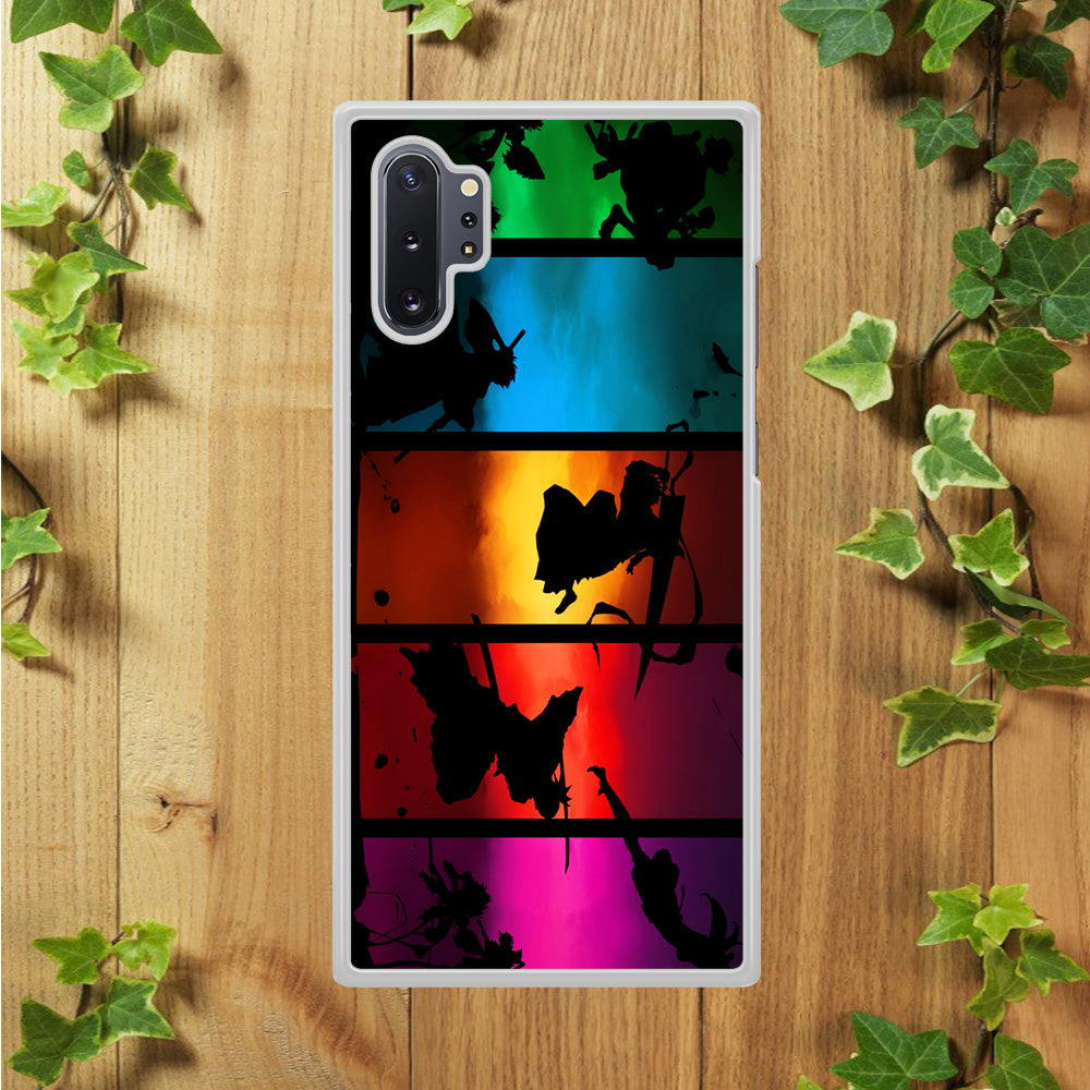 Bleach Silhouette Art Samsung Galaxy Note 10 Plus Case