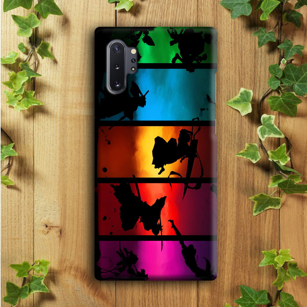 Bleach Silhouette Art Samsung Galaxy Note 10 Plus Case