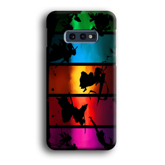 Bleach Silhouette Art Samsung Galaxy S10E Case