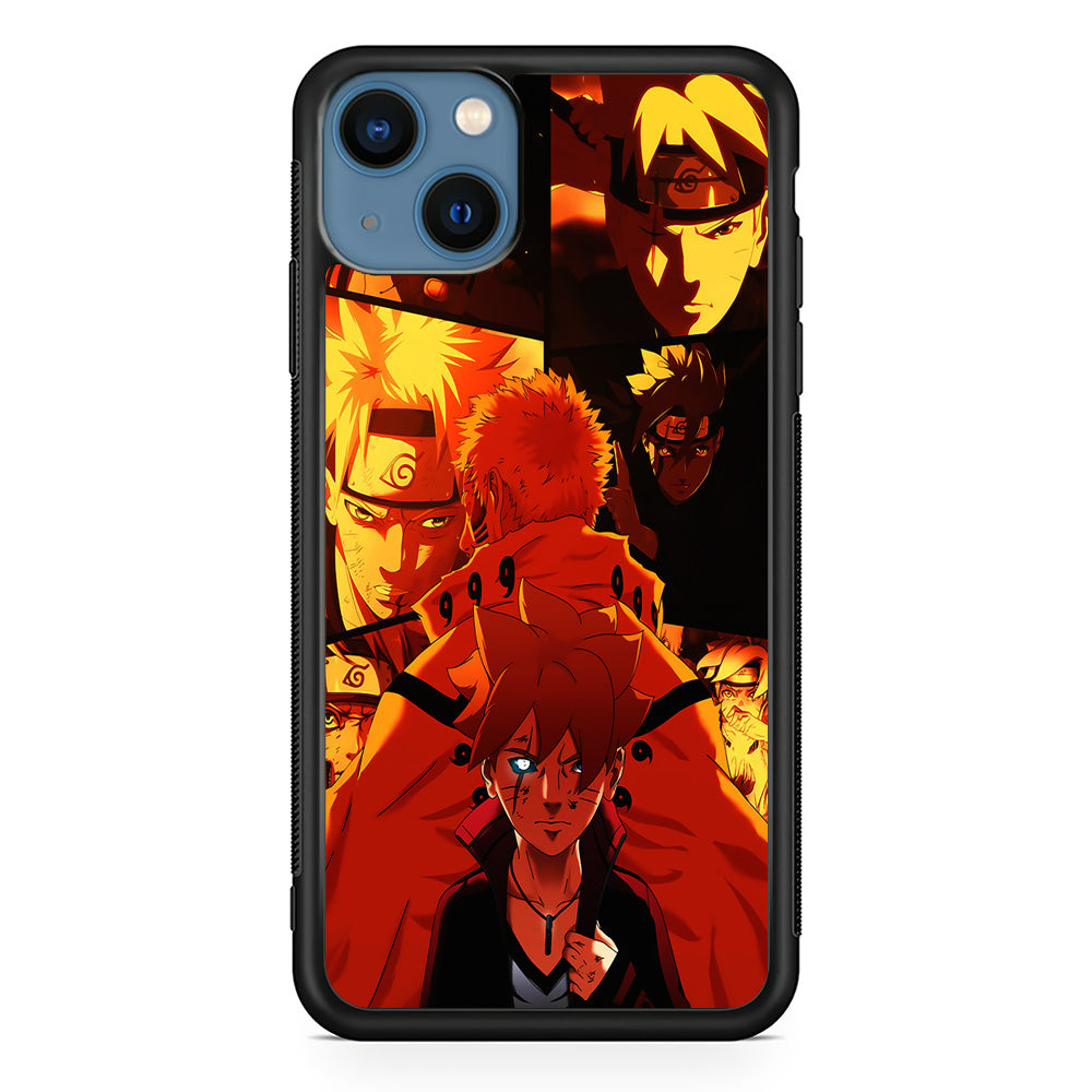 Boruto and Naruto iPhone 13 Mini Case