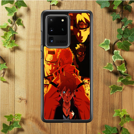 Boruto and Naruto Samsung Galaxy S20 Ultra Case