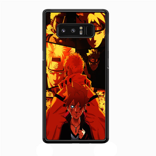 Boruto and Naruto Samsung Galaxy Note 8 Case