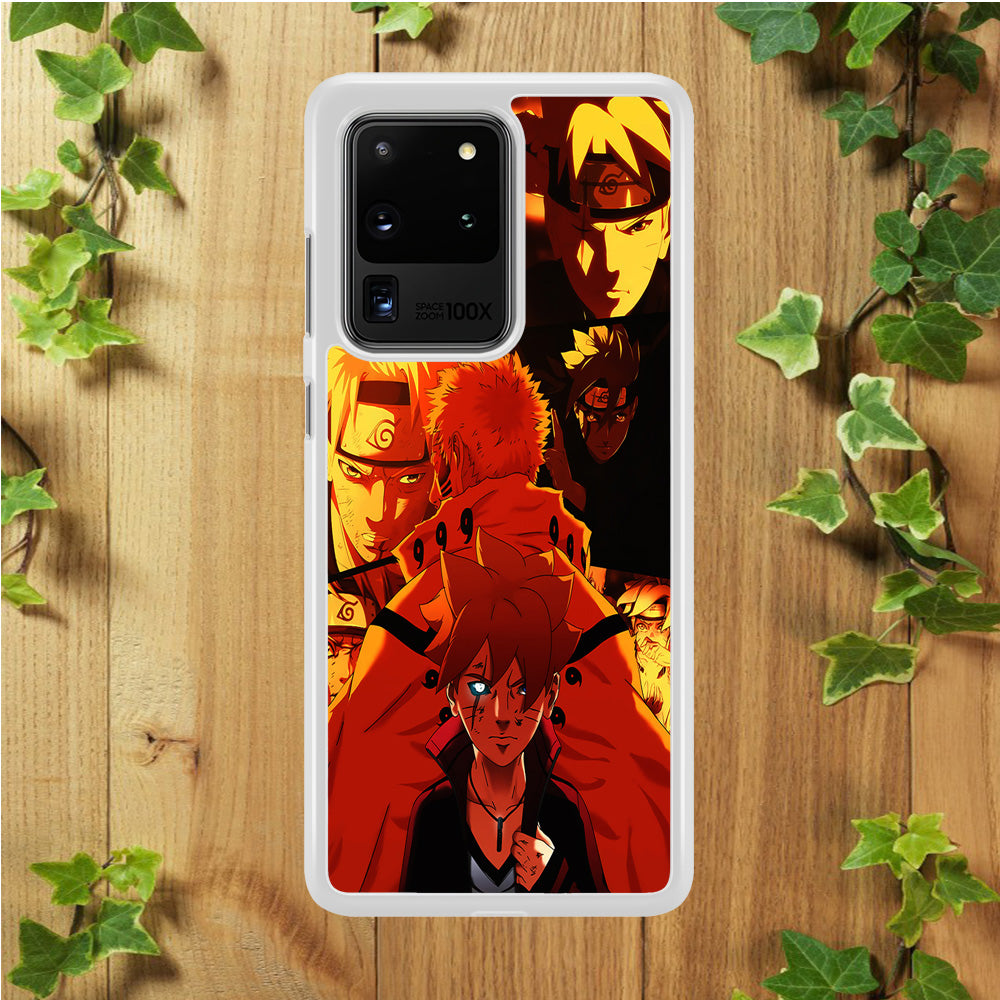 Boruto and Naruto Samsung Galaxy S20 Ultra Case