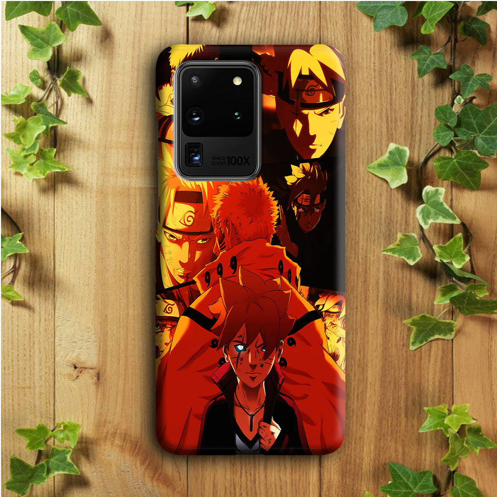 Boruto and Naruto Samsung Galaxy S20 Ultra Case