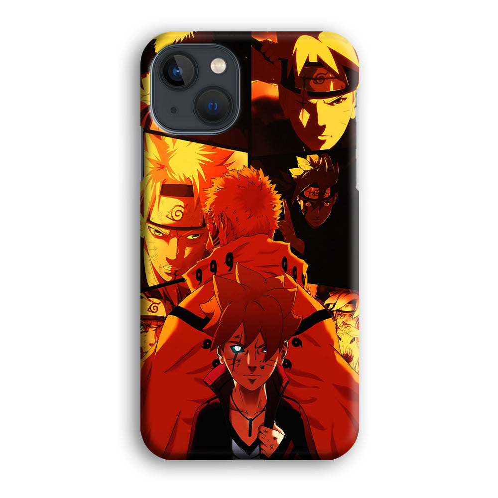 Boruto and Naruto iPhone 13 Mini Case