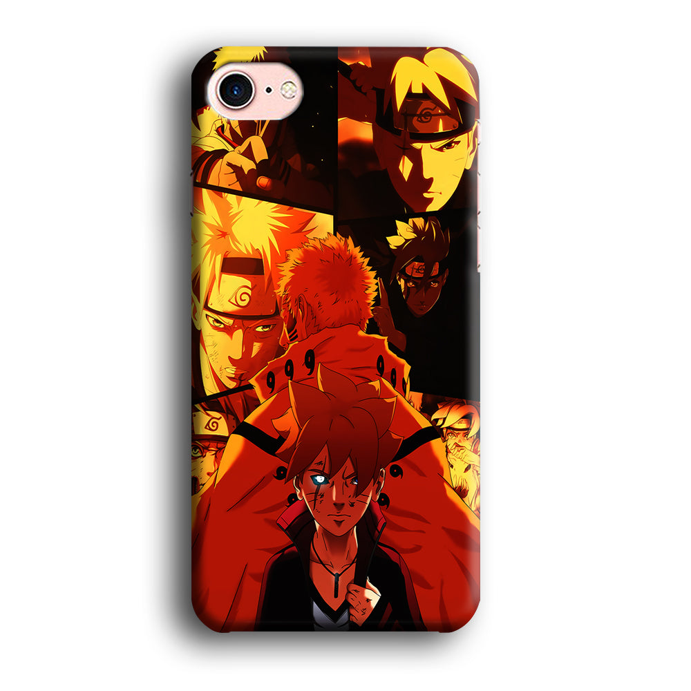 Boruto and Naruto iPhone 8 Case