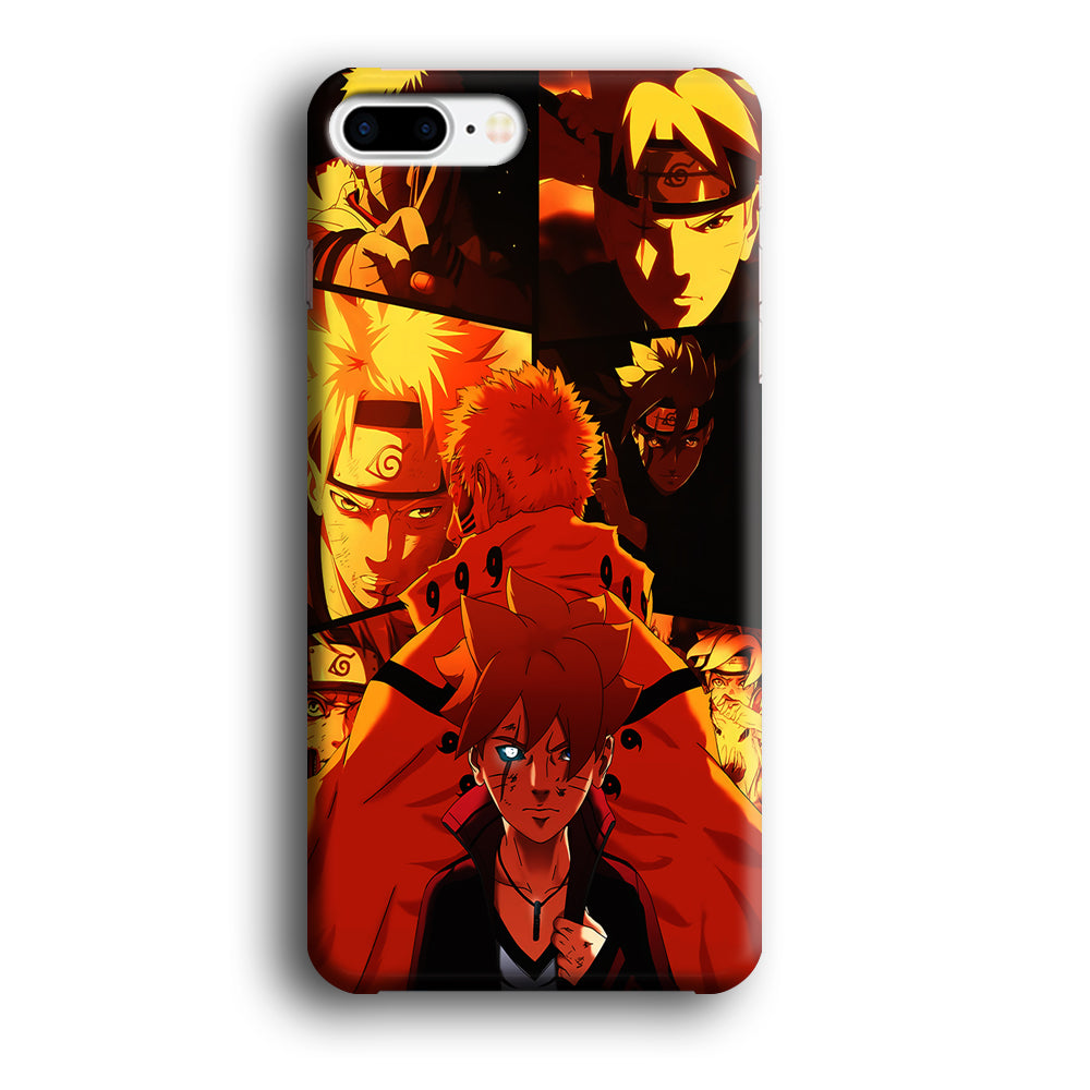 Boruto and Naruto iPhone 8 Plus Case