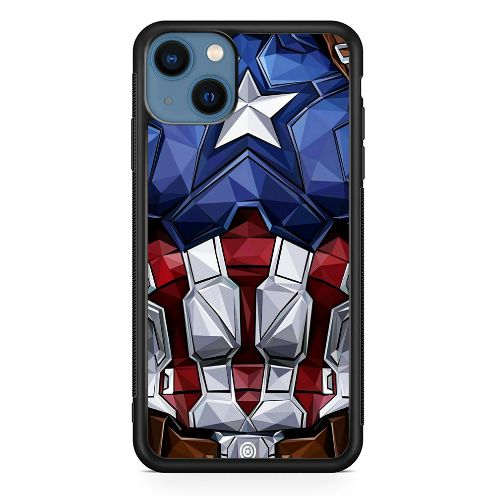 Captain America Suit Armor iPhone 13 Mini Case