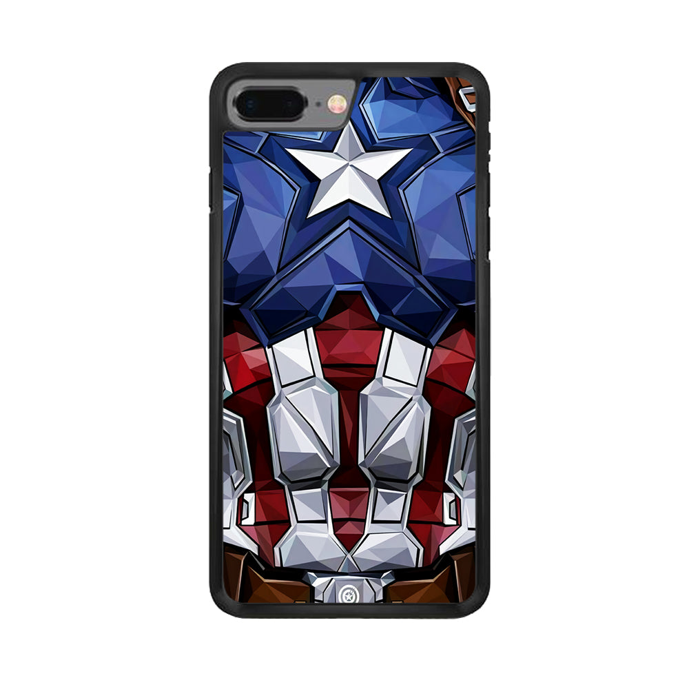 Captain America Suit Armor iPhone 8 Plus Case