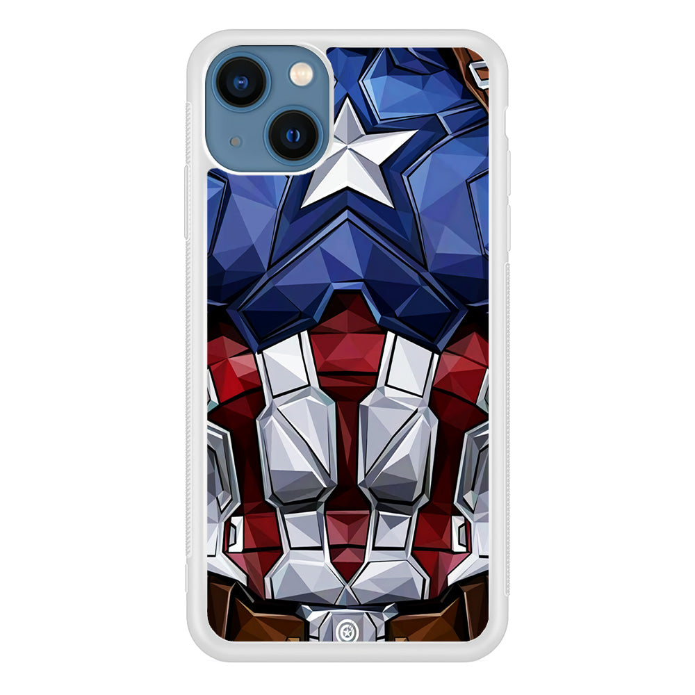 Captain America Suit Armor iPhone 13 Mini Case