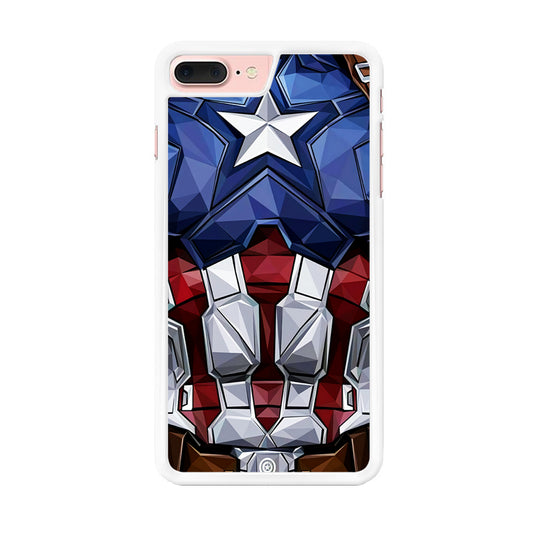 Captain America Suit Armor iPhone 8 Plus Case