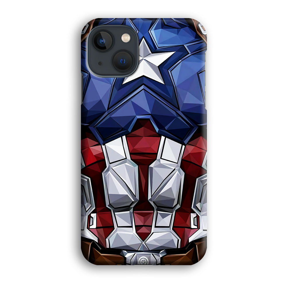 Captain America Suit Armor iPhone 13 Mini Case