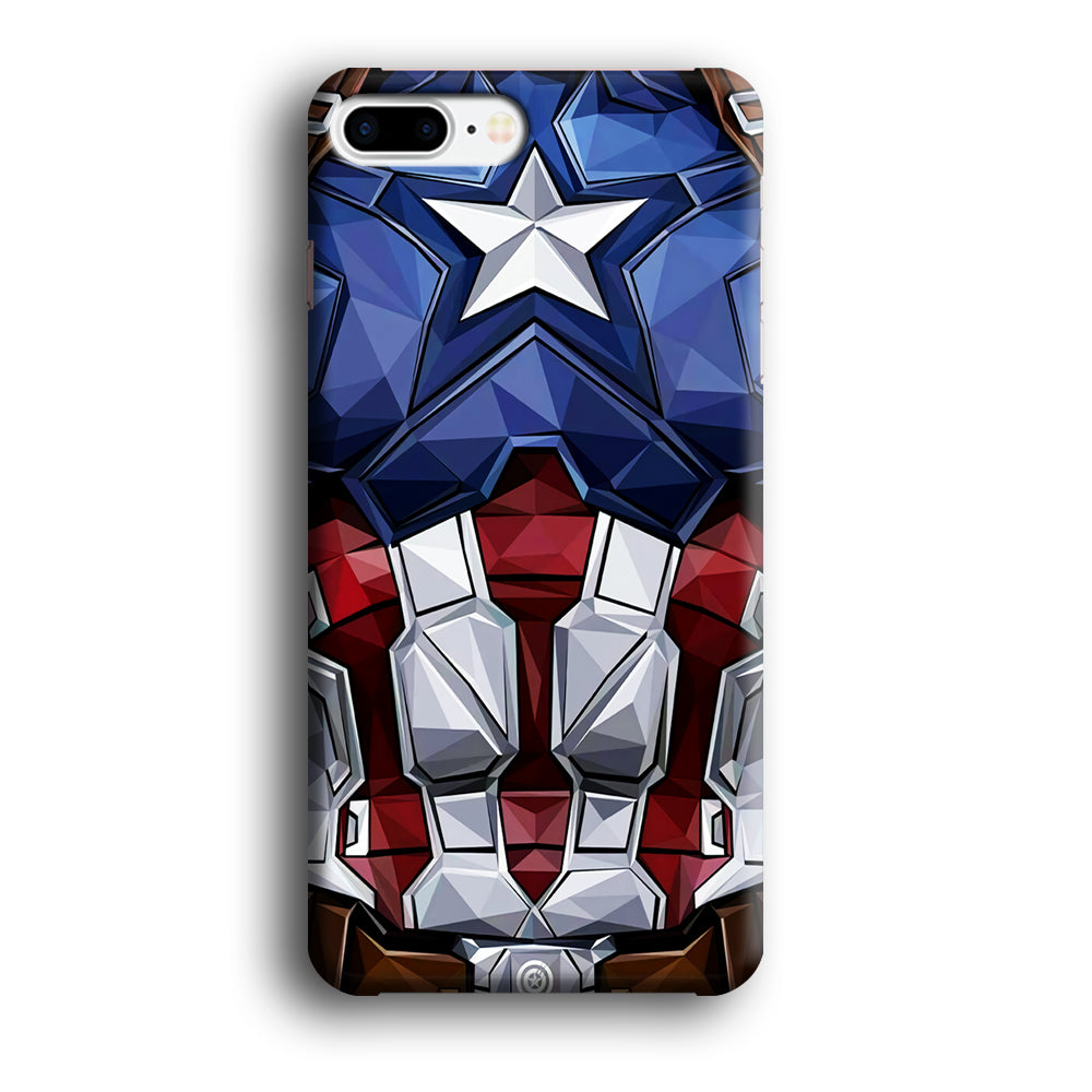 Captain America Suit Armor iPhone 8 Plus Case