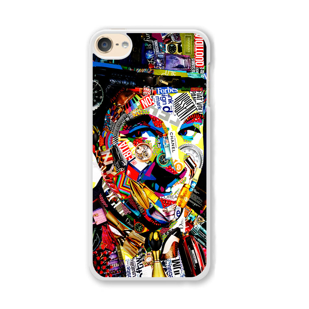 Charlie Chaplin Abstract Art iPod Touch 6 Case