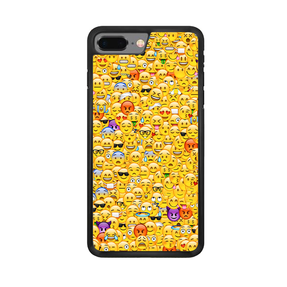 Collection Of Emoticons iPhone 8 Plus Case