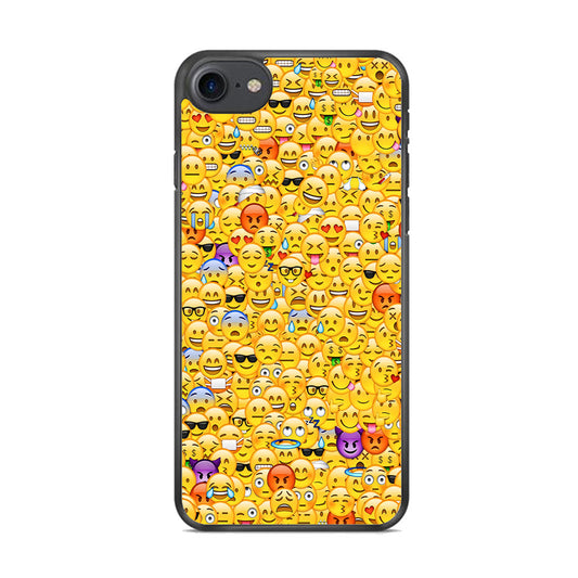 Collection Of Emoticons iPhone 8 Case